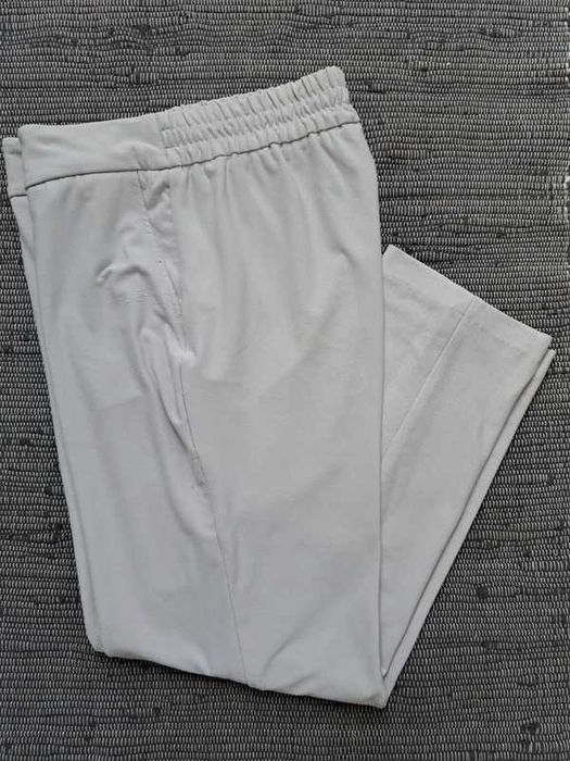 Beżowe eleganckie spodnie Maison d’Amélie Paris, EU 38