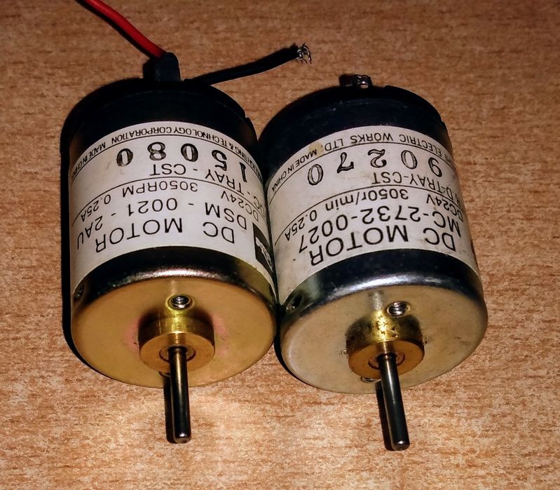 Silnik IGARASHI DC 24V/0,25A/3050obr/min-2 sztuki