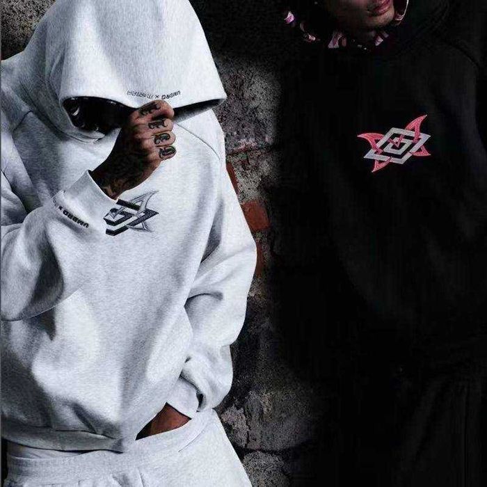 Худі Mertra x Umbro | чорна кофта з рожевим лого | Y2K стрітвір