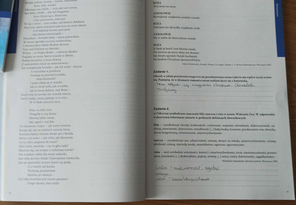Ponad słowami 2 część 1 i 2  język polski + Maturalne karty pracy