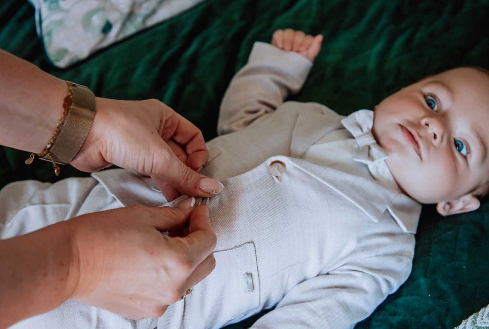 Ubranie do chrztu dla chłopca