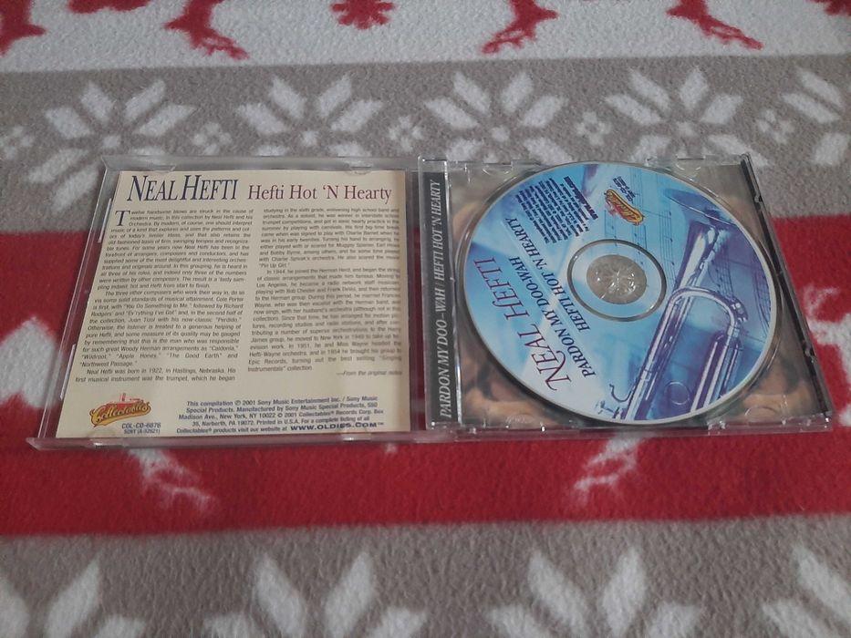 Neal Hefti "Pardon My Doo-Wah/Hefti Hot'n Hearty" 2 LP on 1 CD (swing)