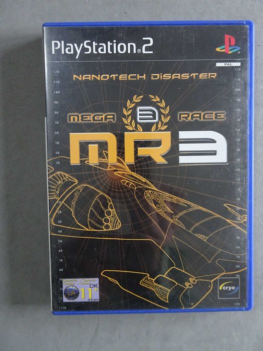 Jogo Playstation 2 - PS2 - Mega Race 3 MR3 Nanotech Disaster