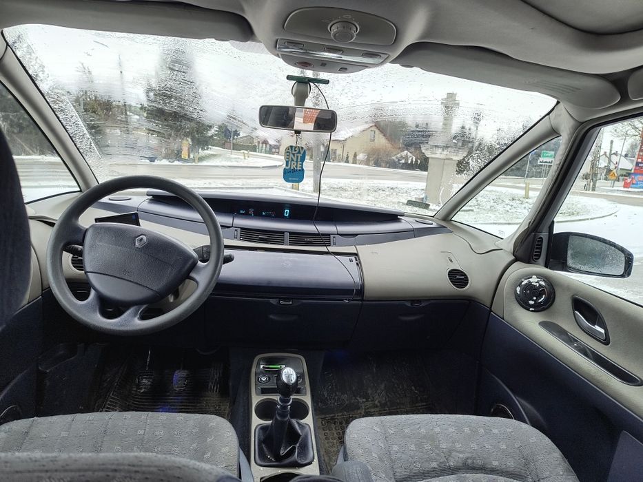 Renault Espace 1.9 DCI 120km 2003rok 7osób alufelgi 17r. Długie opłaty