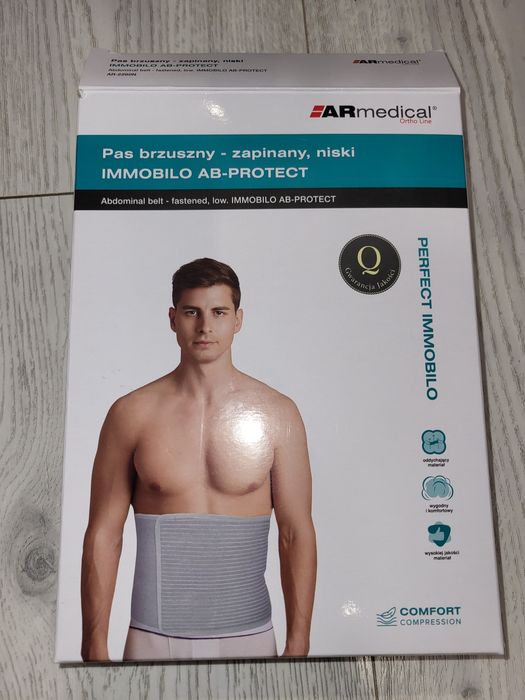 Pas brzuszny na rzep, NOWY.