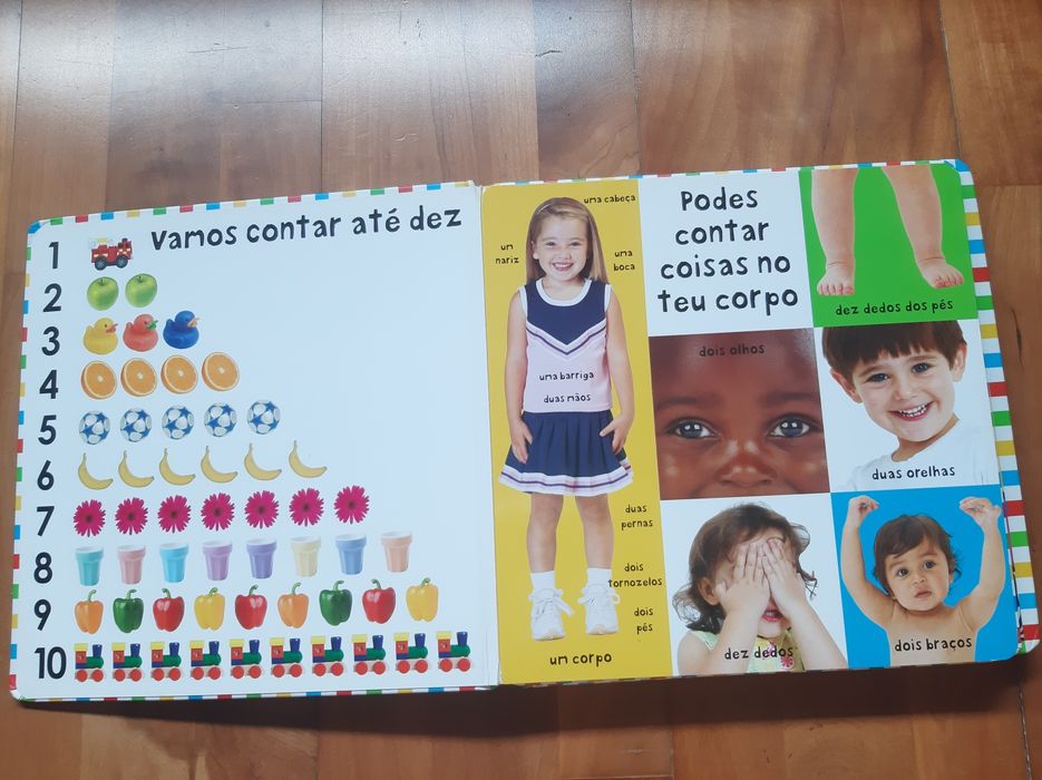 Livro "os meus 100 primeiros números"