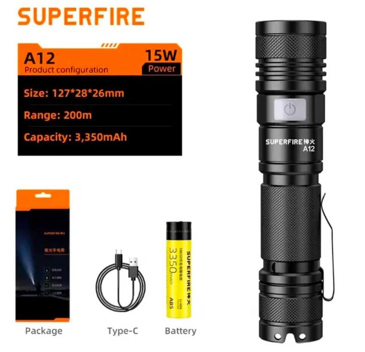 Супер фонари Superfire