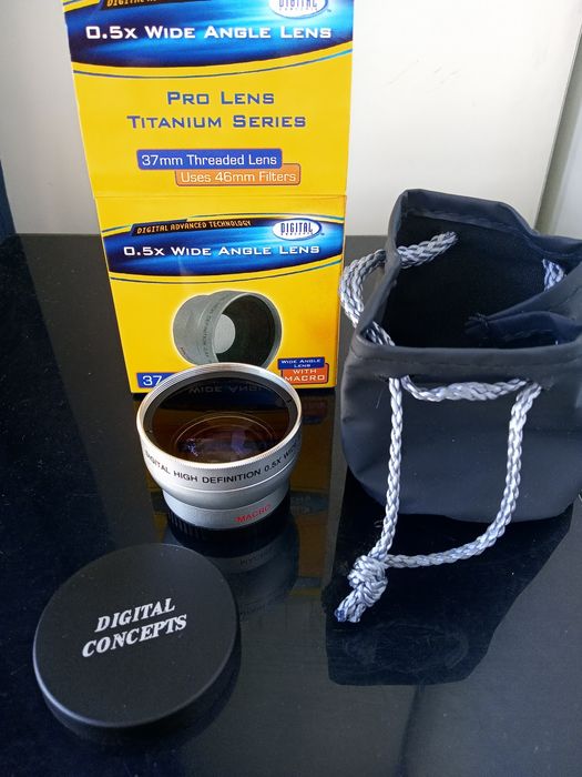 Широкоугольный объектив 0.5X Wide Angle Lens Насадка на объектив