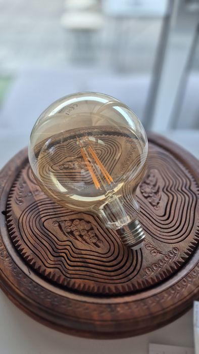 Candeeiro Aranha com Lâmpadas Led