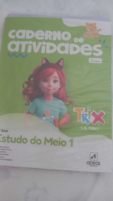 Livros (Cadernos) de actividades 1° Ano - Trix (Novos)