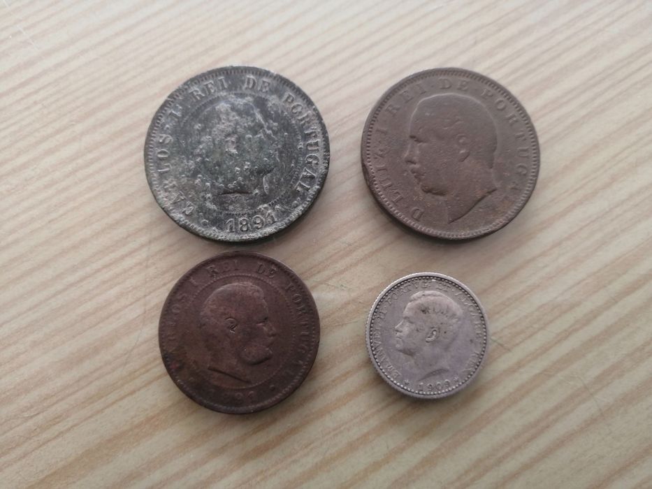 Moedas de Reis 1800