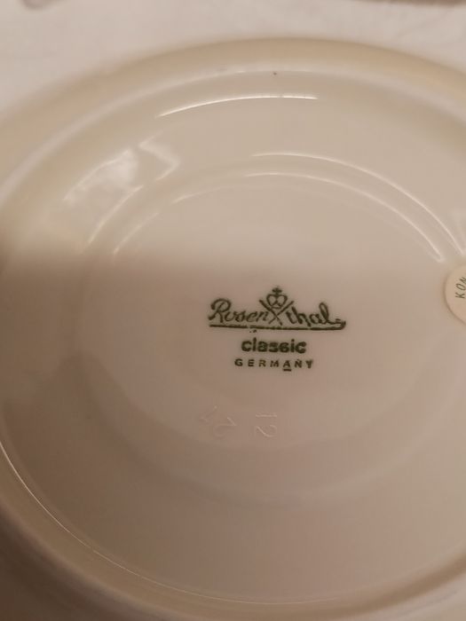 Rosenthal Sansoucci Diplomat trio filizanki serwis