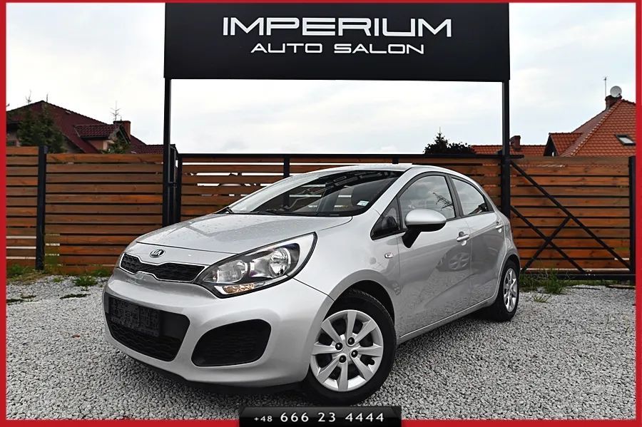 Kia Rio 1.25i 85km Spirit Klima Alu Serwis Bezwypadkowy Super Stan