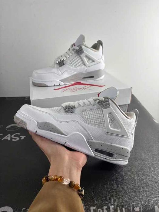 Jordan 4 Retro White Oreo R.40