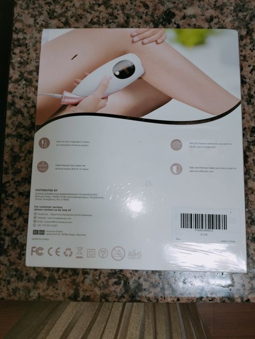 Depiladora luz pulsada