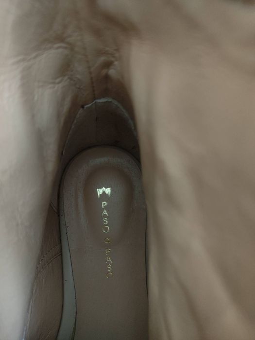 Skórzane botki Paso a Paso 36