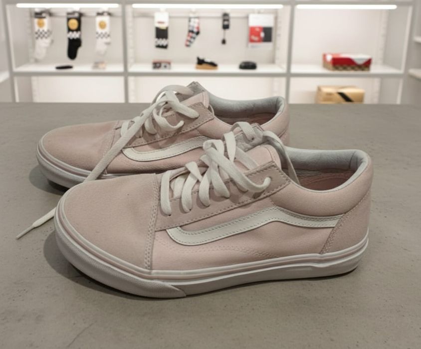 Vans różowe róż pink pastel vansy różowe