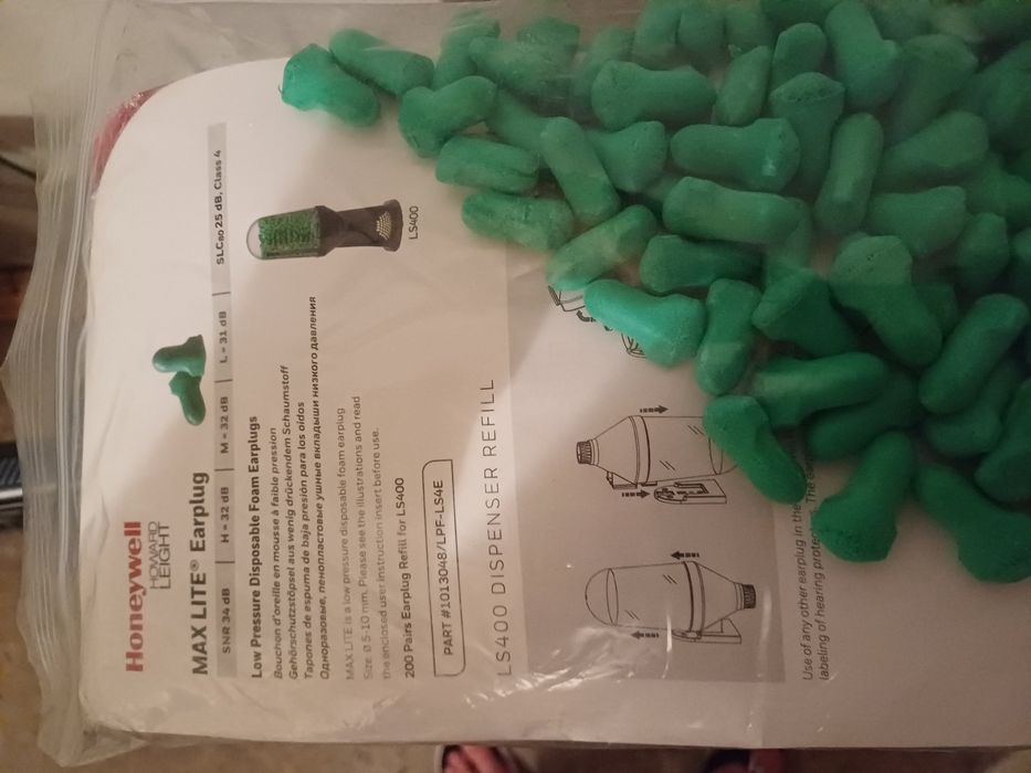 Stopery do uszu 200 par.