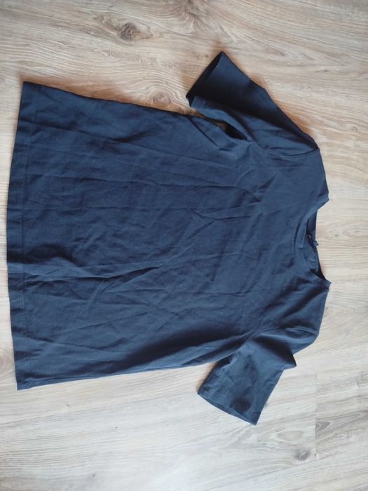 T-shirt damski Massimo Dutti czarny