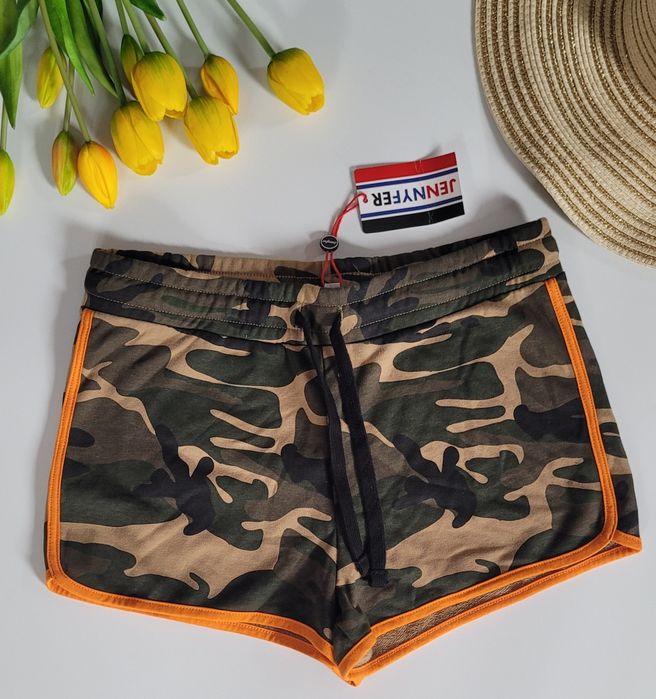 Spodenki szorty damskie moro S