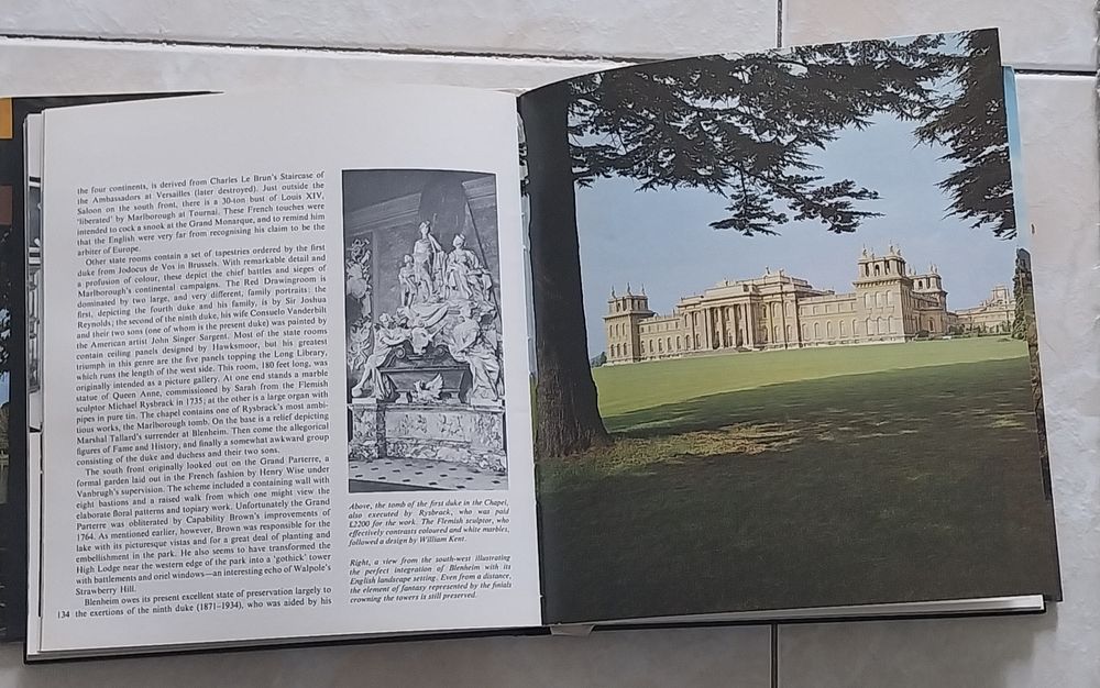 Livro antigo Palaces of Europe