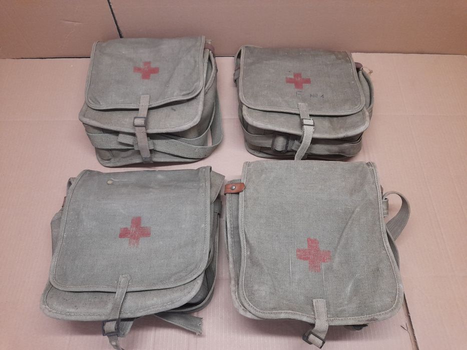 Brezentowa Wojskowa Torba Sanitariusza Felczera F Demobil WP