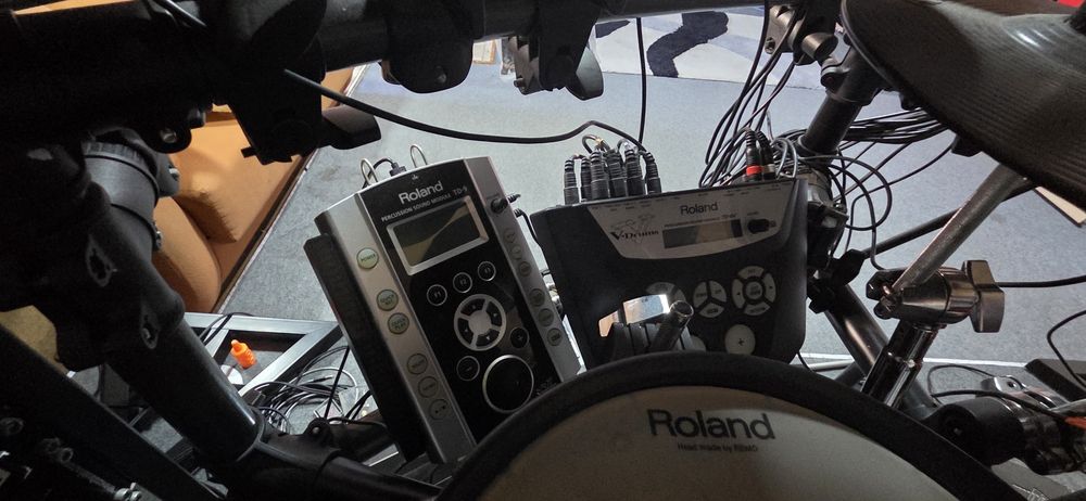 Roland bateria completa