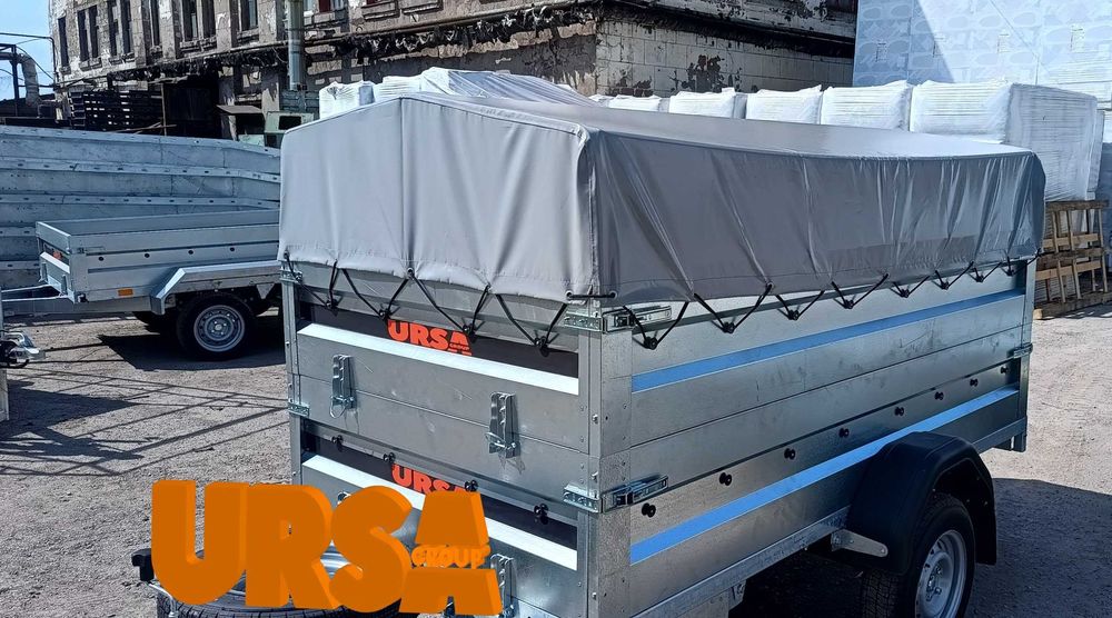 Причіп бортовий. Двойний борт 2,5х1,25