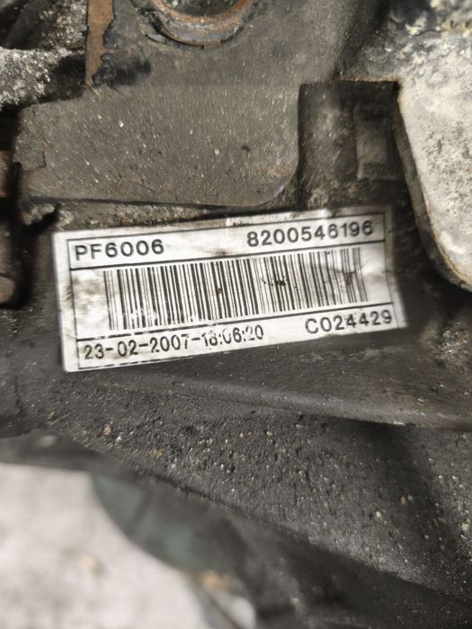 Renault Master 2 2,5dci skrzynia biegów pf6.