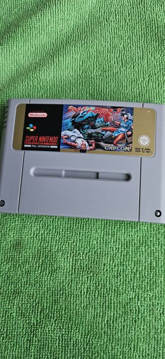 Nintendo snes gra street figter 2