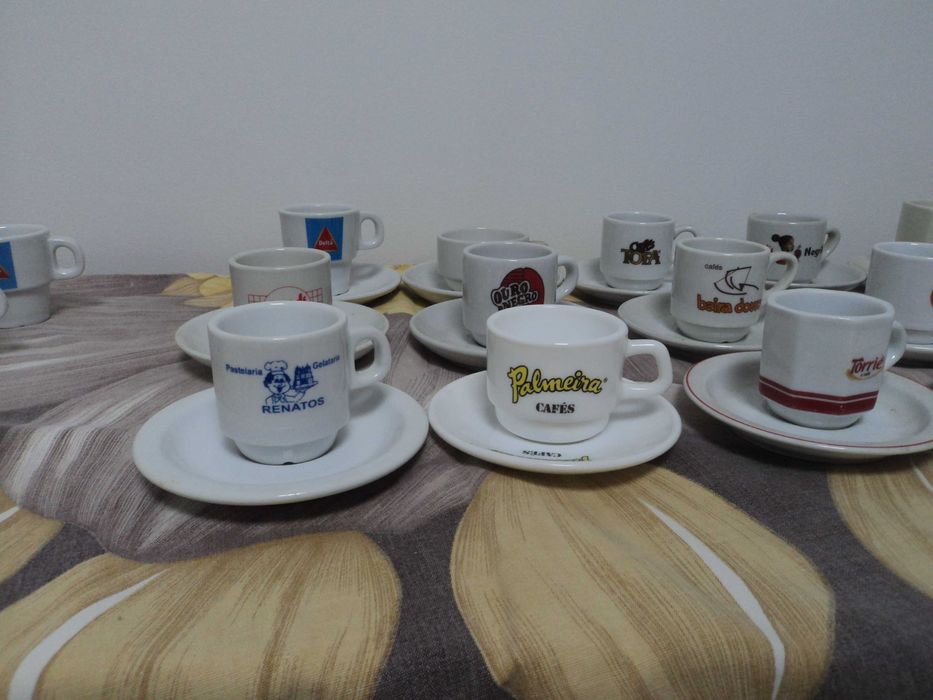 chavenas de cafe de coleçao