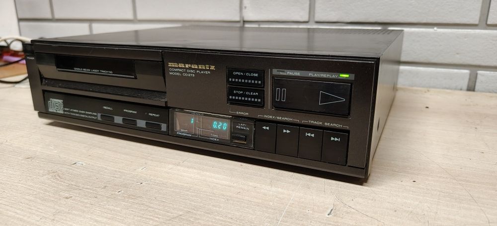 Odtwarzacz CD MARANTZ CD-273. TDA 1541. Po serwisie.