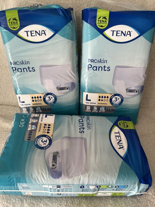 Tena, pueluchomajtki, rozm L ( do 140 cm )