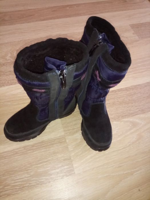 Зимние сапожки на девочку