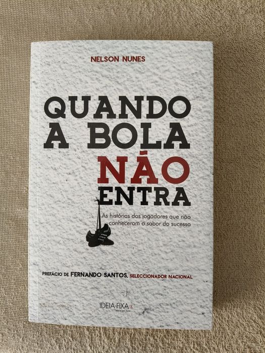 Livro Quando a bola não entra