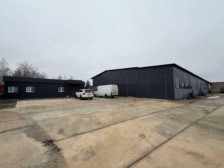 КОМЕРЦІЯ на 50 сот. 1700 м2. Ангар. Виробничий Цех. Без Комісії.