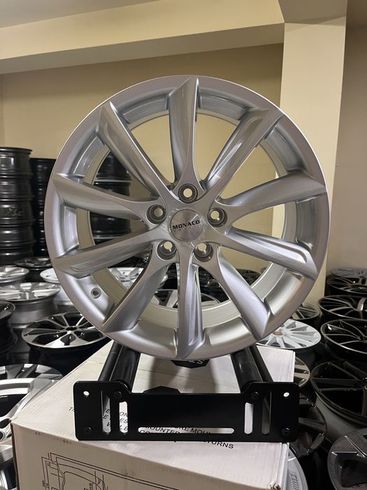 Jantes 18” 5x114.3 Novas Compativeis Tesla Model 3 Turbine