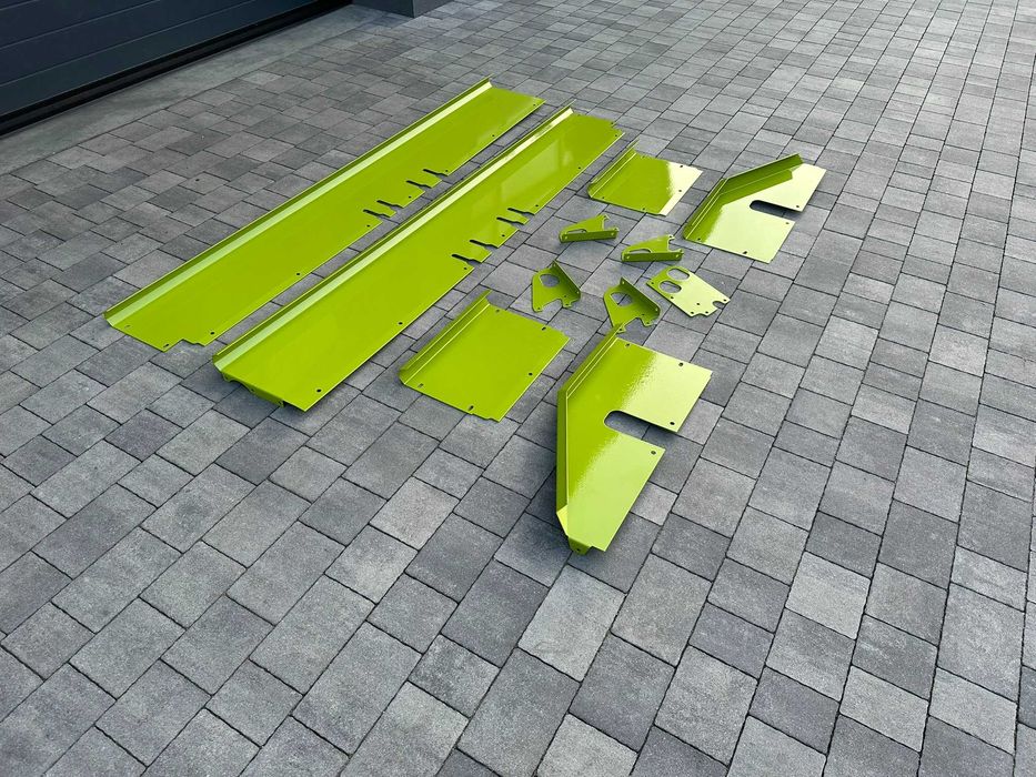 Blacha przeciw odpryskiwaniu ziarna Heder Claas Vario Cerio 620 Trion