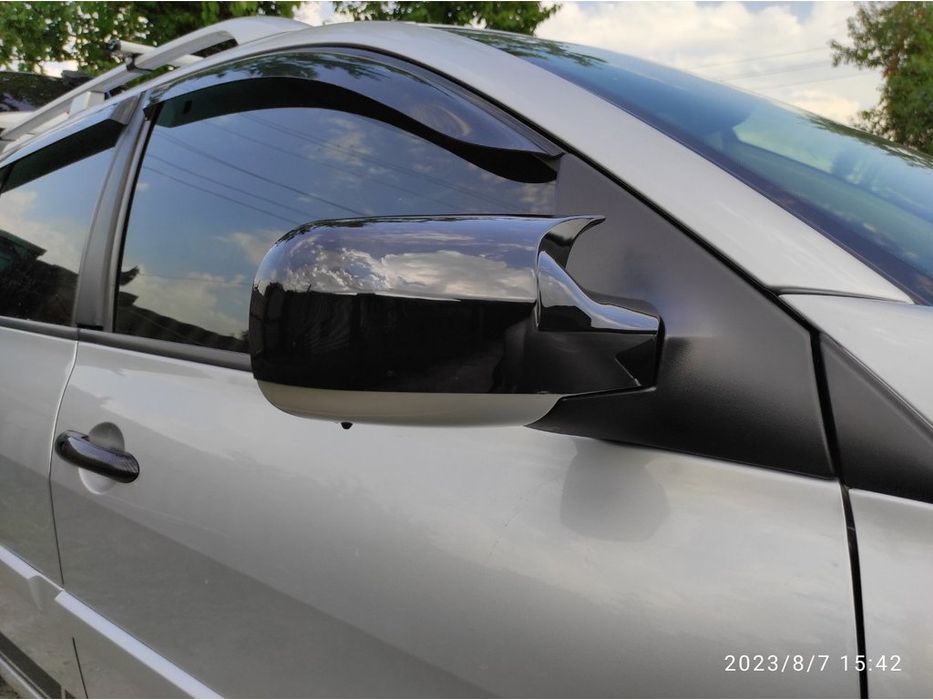 Renault Clio III 2005-2012 рр. Кришки дзеркал BMW-style (2 шт)