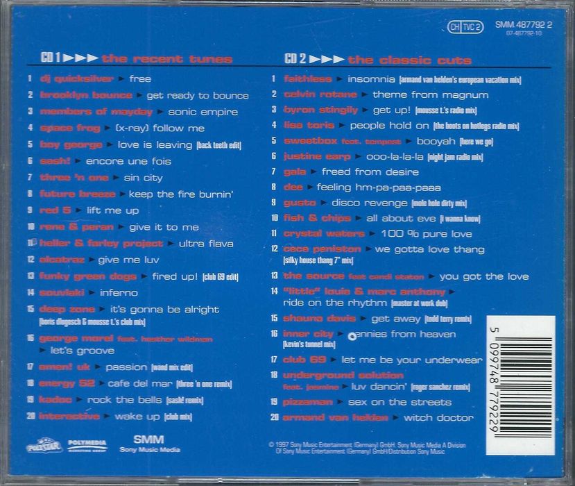 2 CD - Club Sounds Vol. 2 (1997) (Polystar)