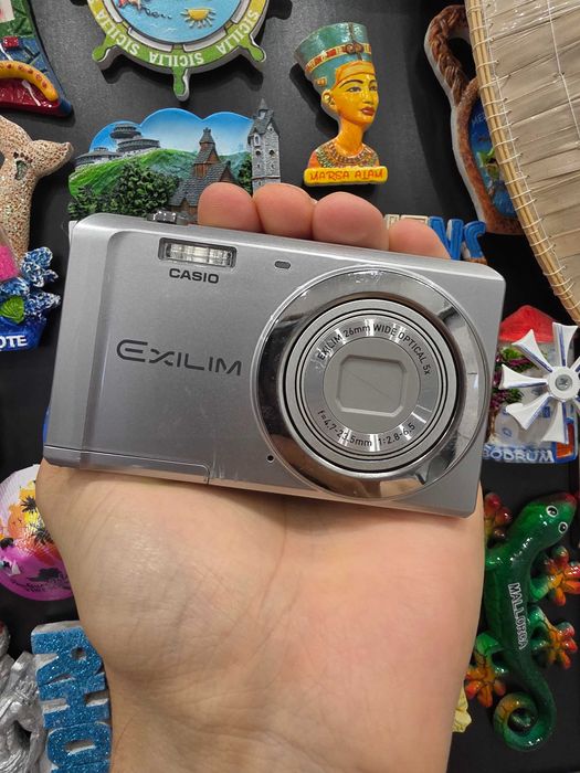 Aparat cyfrowy Casio Exilim EX-ZS5 Silver | 14.1 MP | Klasyk Y2K | Zestaw
