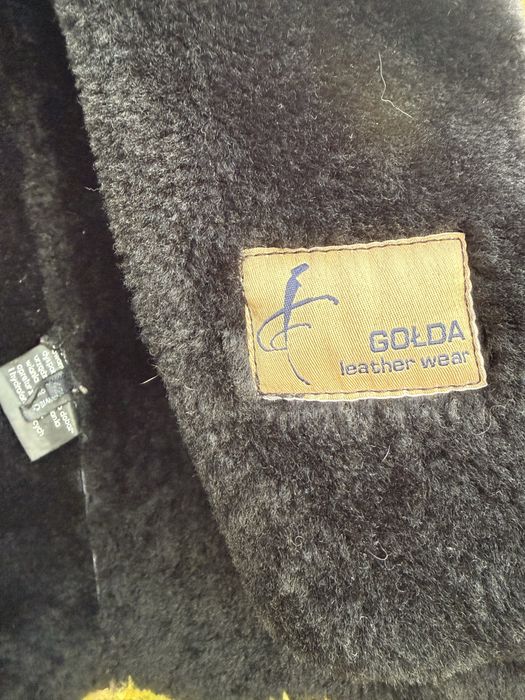 Kożuch z owczej skóry roz. 38-42