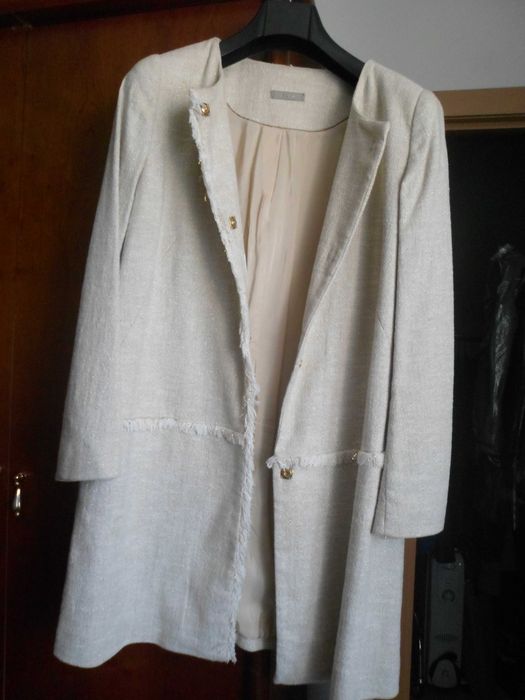 casaco 3 quartos para senhora novo com etiqueta