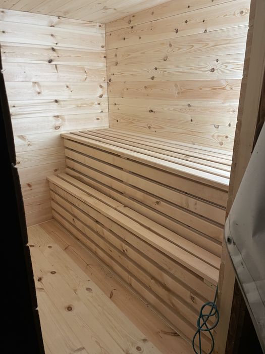 Sauna gotowa wyposażona