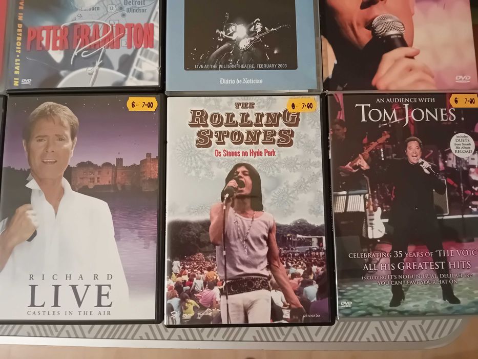 Dvd Musical Concertos Grandes Artistas Internacionais.