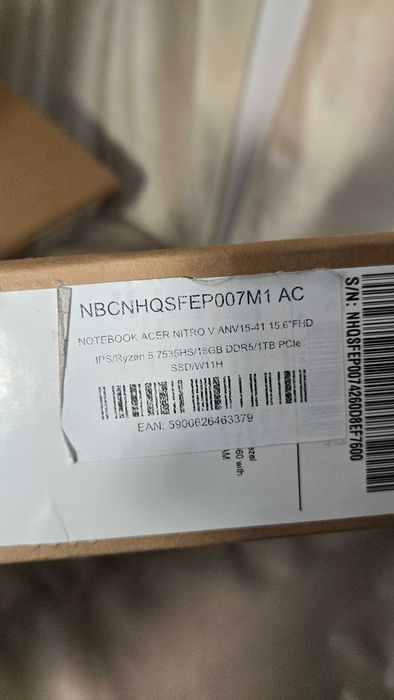 Acer Nitro V15 RTX 4060 8GB | Ryzen 5 | 16GB | 1TB SSD | Gwarancja