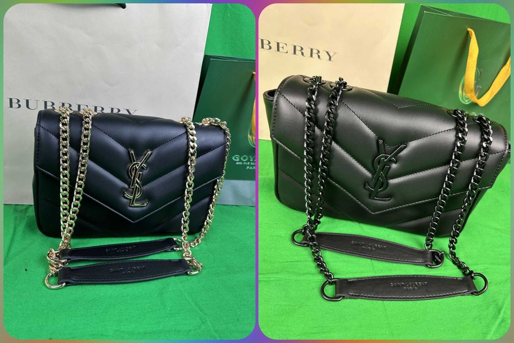 Torebka damska kuferek Saint Laurent czarna torba Hit ysl