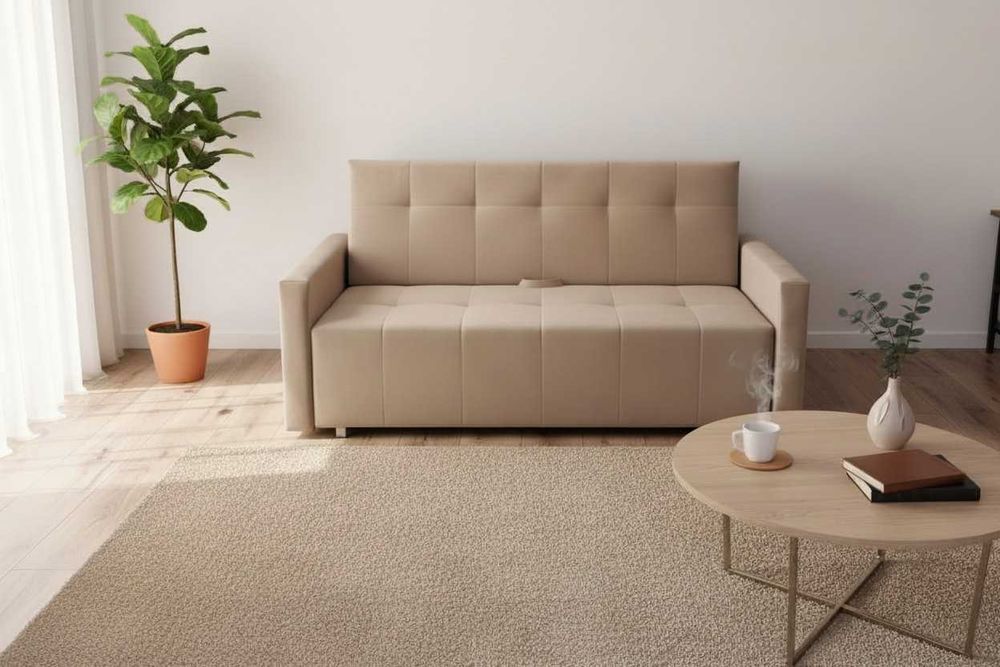 Fotel rozkładany Milo z pojemnikiem sofa kanapa amerykanka tapczan
