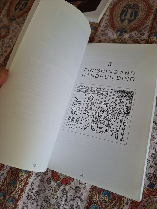 Olaria Livro sobre potes de cerâmica.  Em inglês