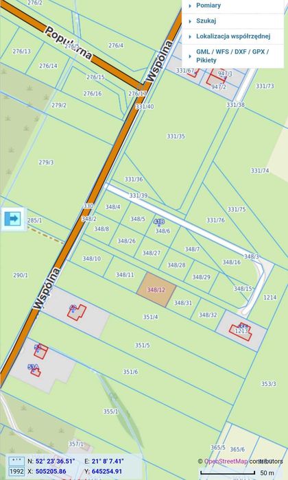 Sprzedam działkę 700 m² lub 600 m² - Widok 2